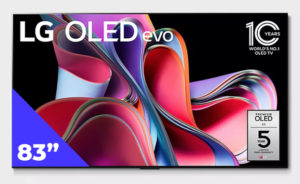 OLED TV 83 G3 MODEL