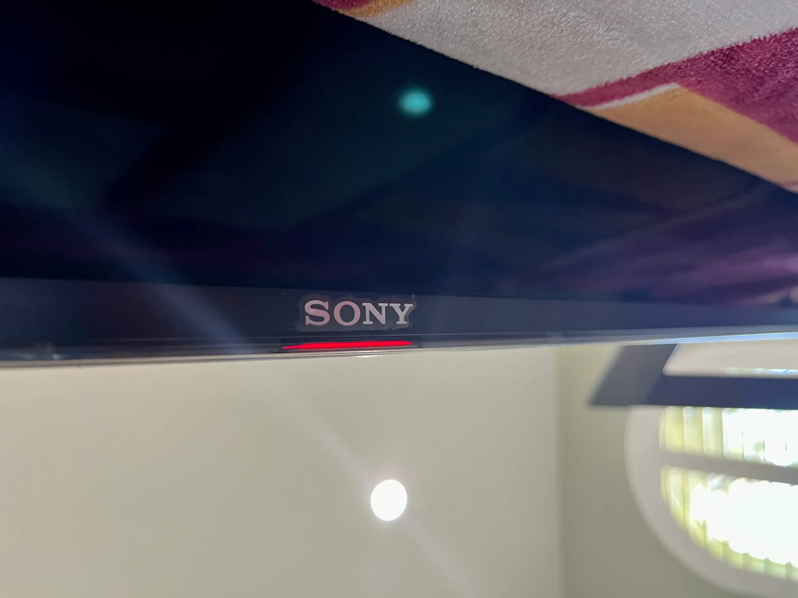 Sony TV red light blinking 6 times, indicating potential issues with the TV's power supply or backlight